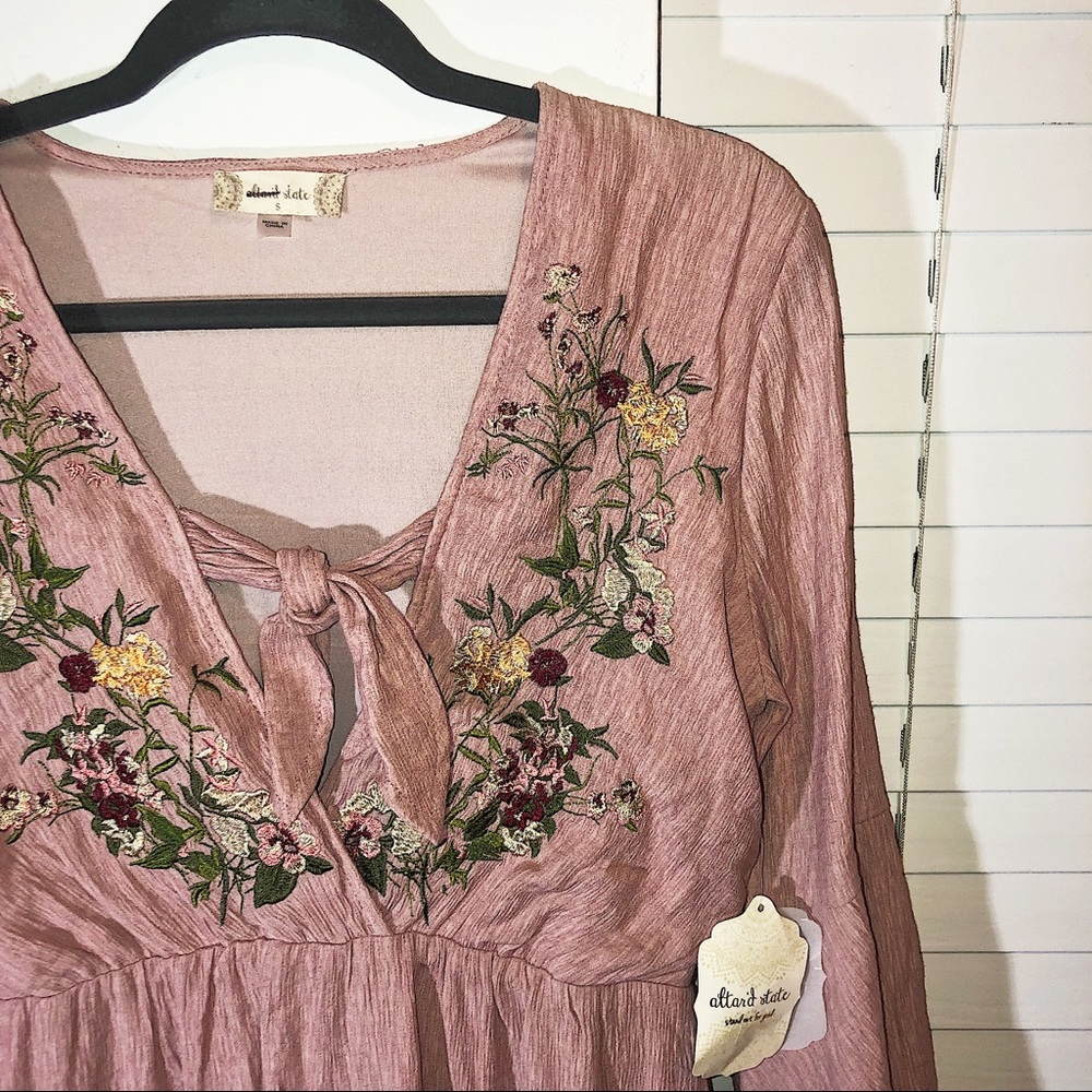 Altar’d State | Floral Embroidered | Romper - Picture 5 of 8